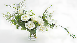 粉色玫瑰与甜品的春日邂逅 小清新花卉摄影